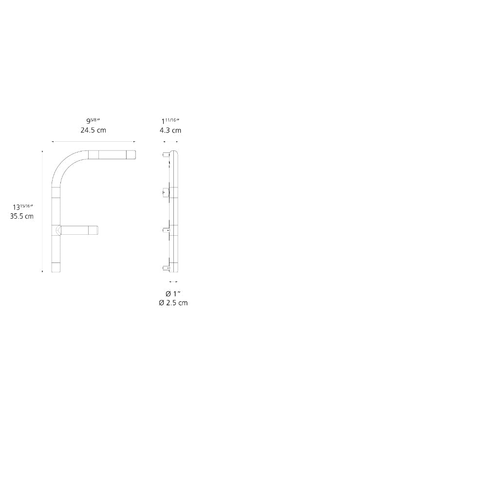 Artemide Alphabet of Light LED 24VDC Mini Uppercase Wall Light