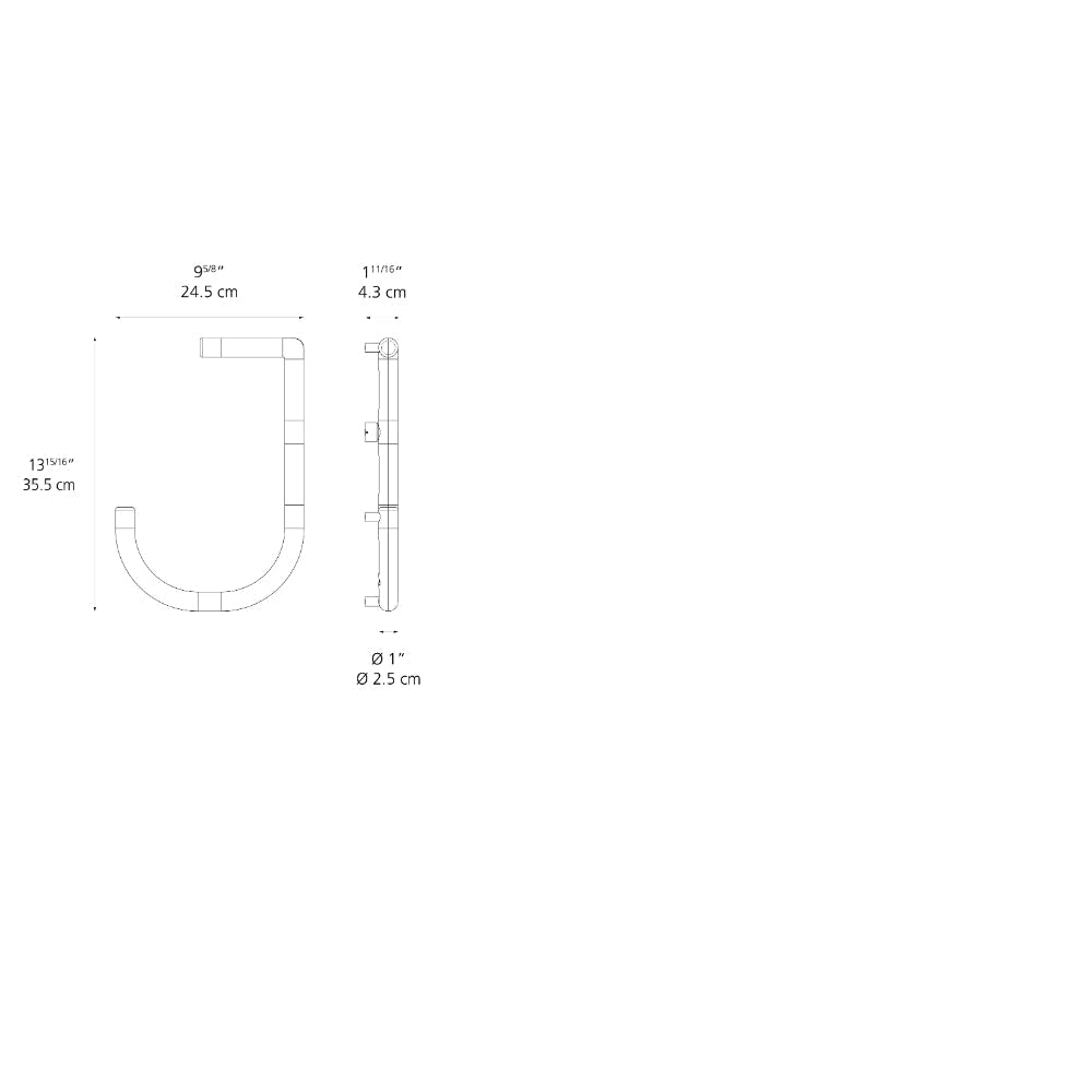 Artemide Alphabet of Light LED 24VDC Mini Uppercase Wall Light