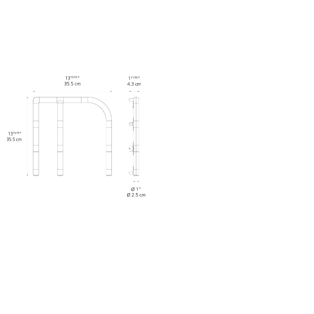 Artemide Alphabet of Light LED 24VDC Mini Uppercase Wall Light