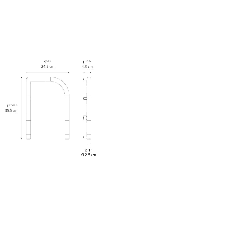 Artemide Alphabet of Light LED 24VDC Mini Uppercase Wall Light