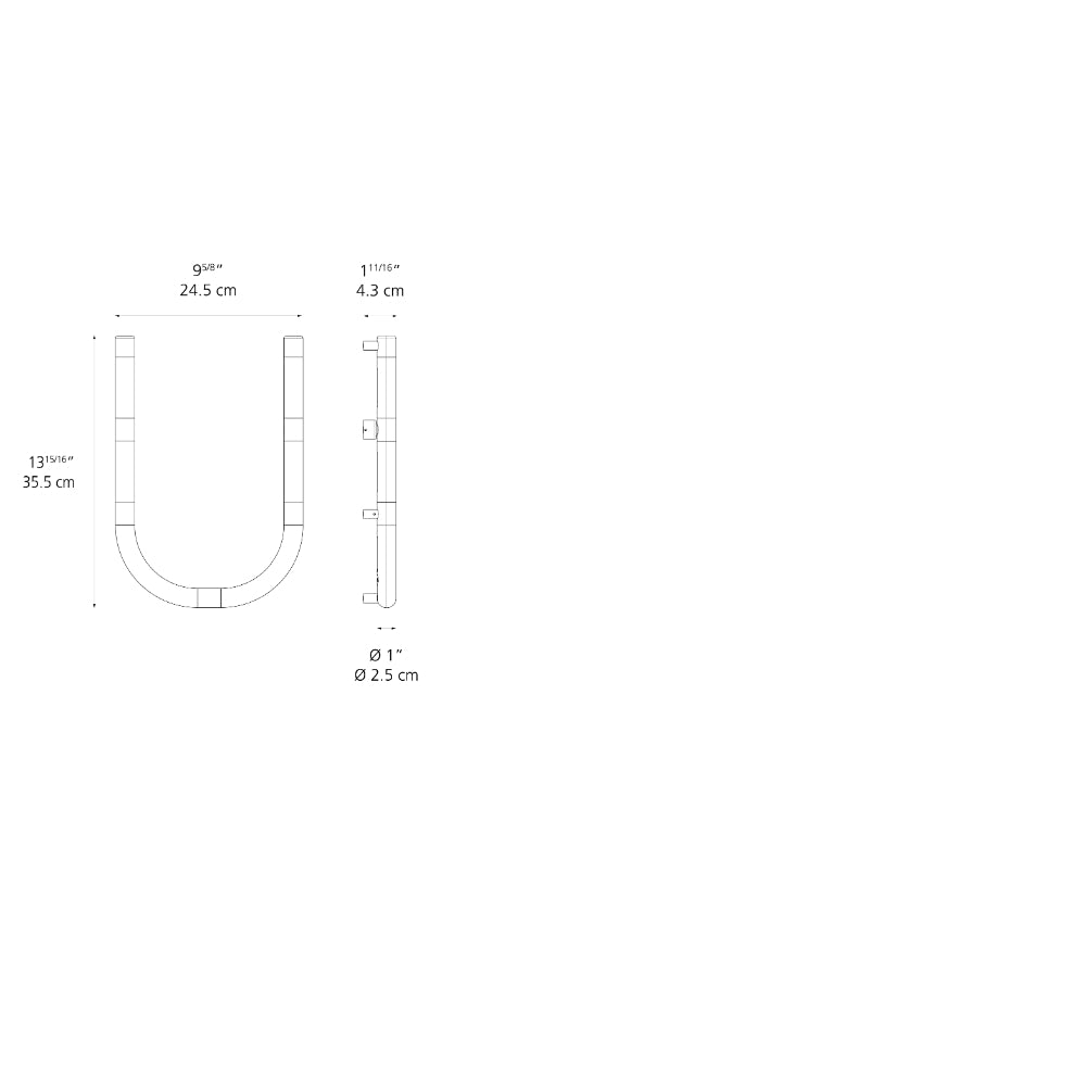Artemide Alphabet of Light LED 24VDC Mini Uppercase Wall Light