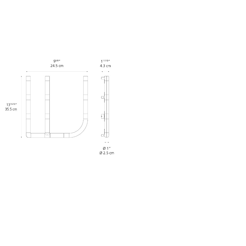Artemide Alphabet of Light LED 24VDC Mini Uppercase Wall Light