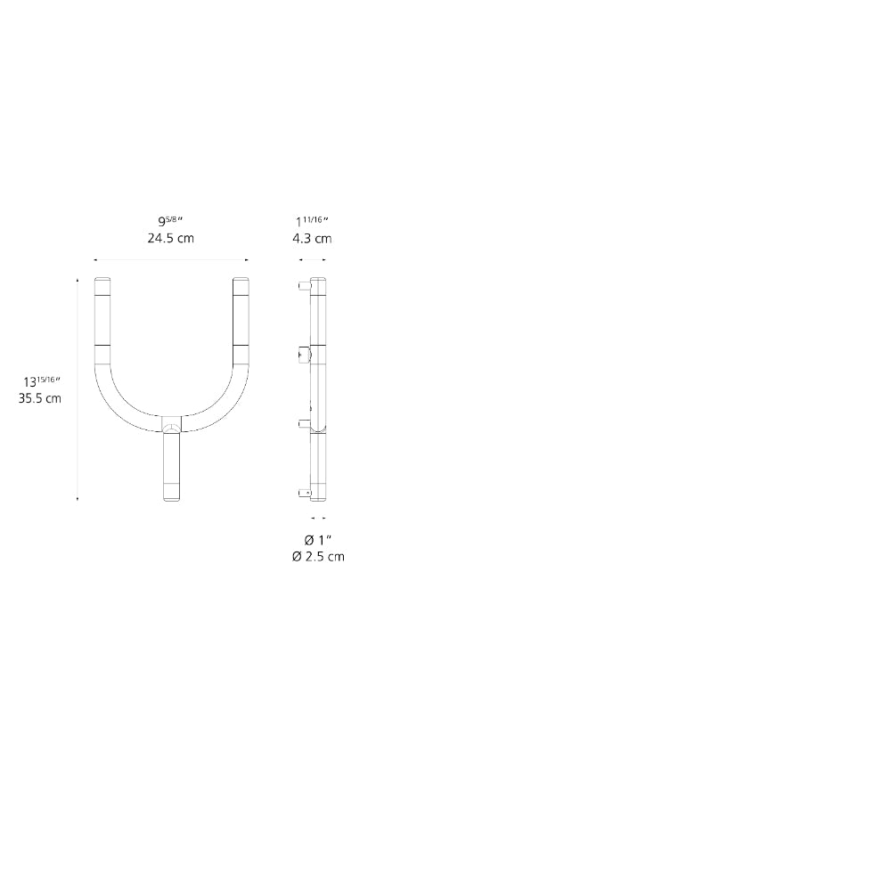 Artemide Alphabet of Light LED 24VDC Mini Uppercase Wall Light