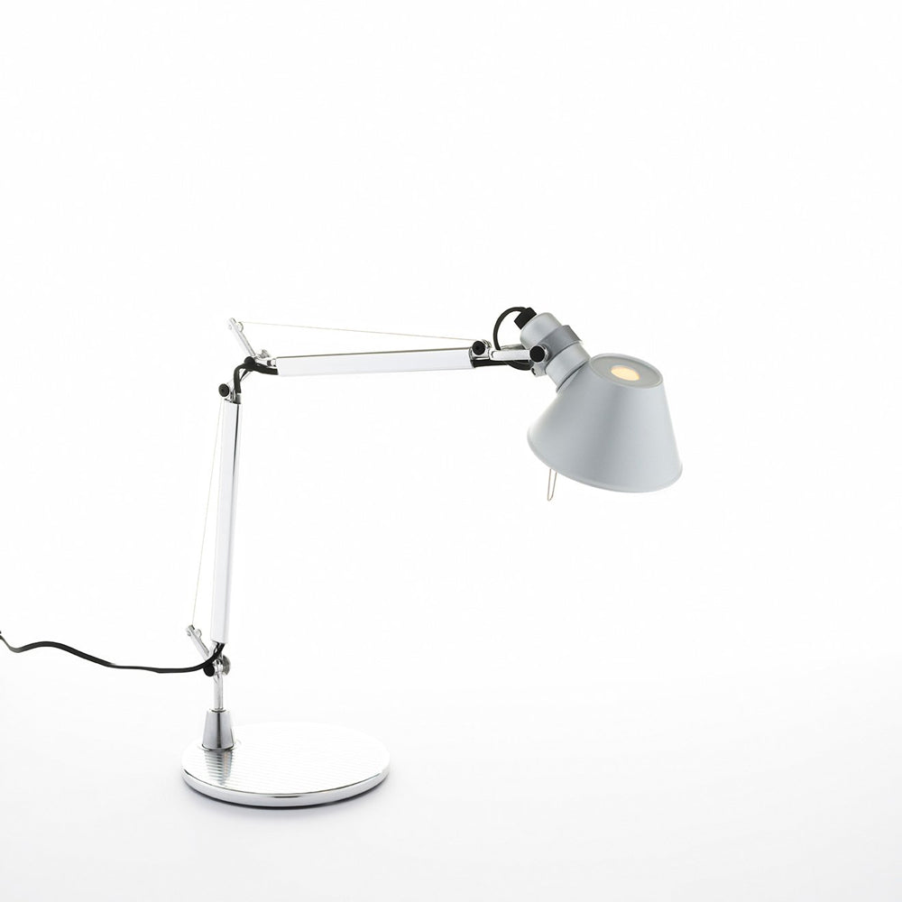 Artemide Tolomeo Max 60W E12 Brushed Copper Table Lamp W/Base