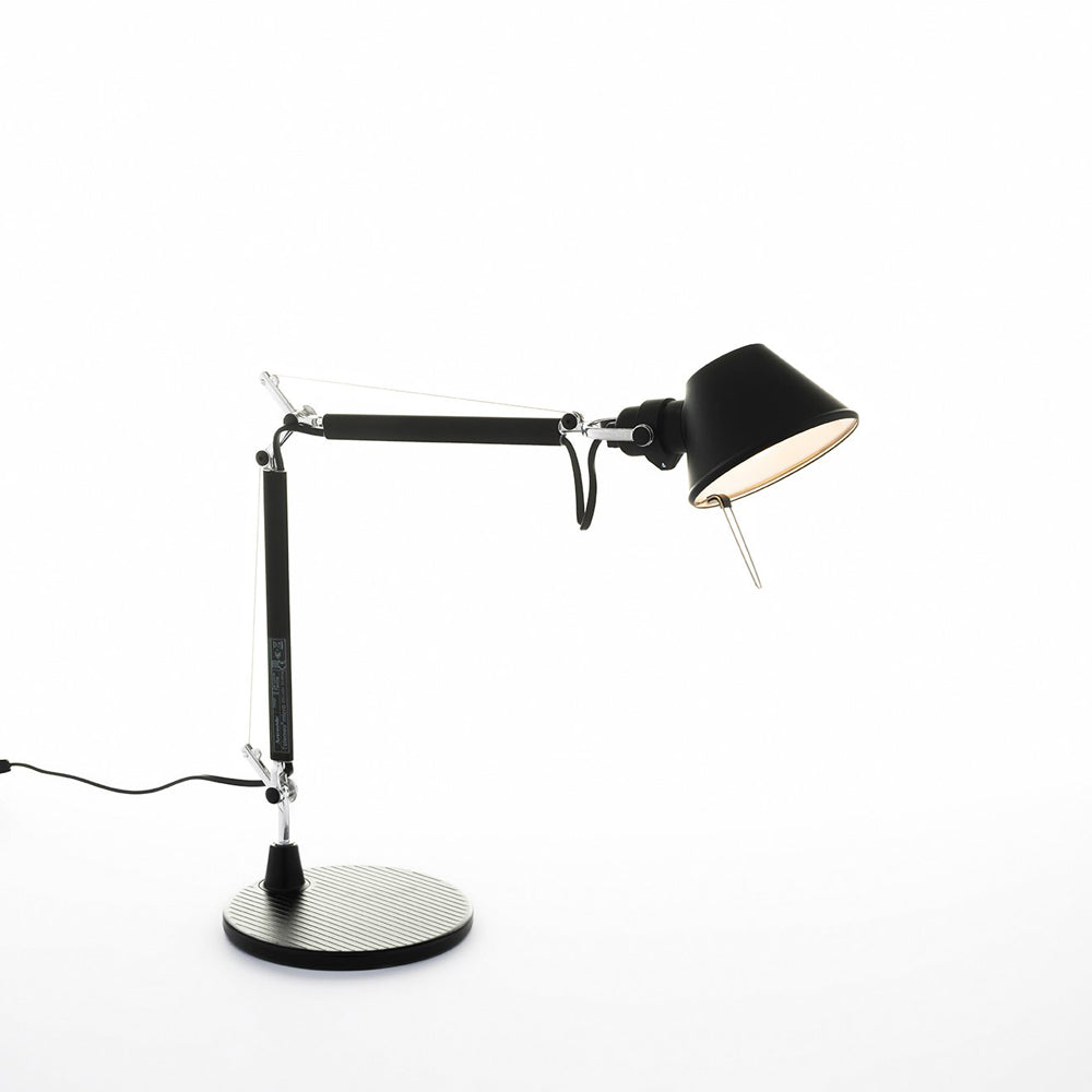 Artemide Tolomeo Max 60W E12 Brushed Copper Table Lamp W/Base