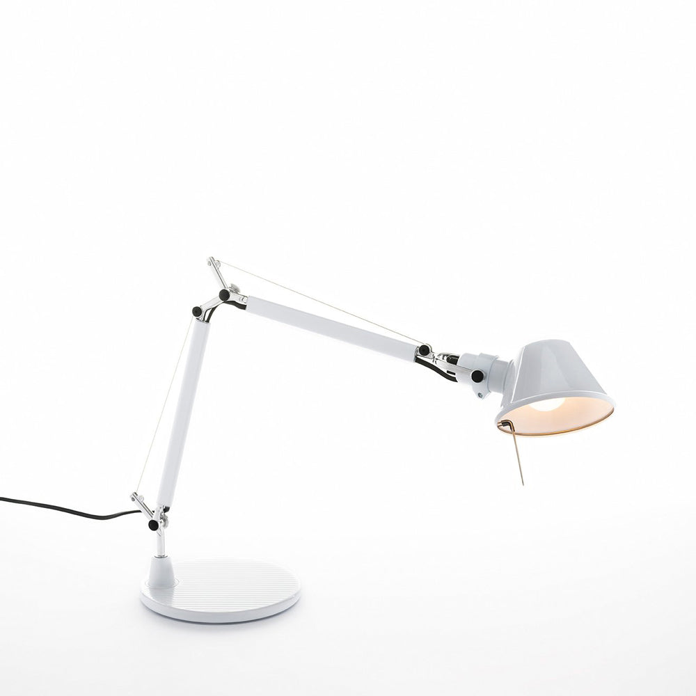 Artemide Tolomeo Max 60W E12 Brushed Copper Table Lamp W/Base