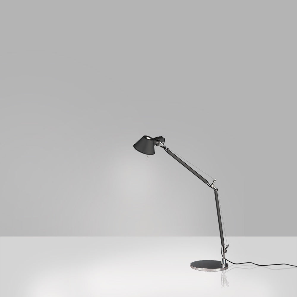 Artemide Tolomeo Max 60W E12 Brushed Copper Table Lamp W/Base