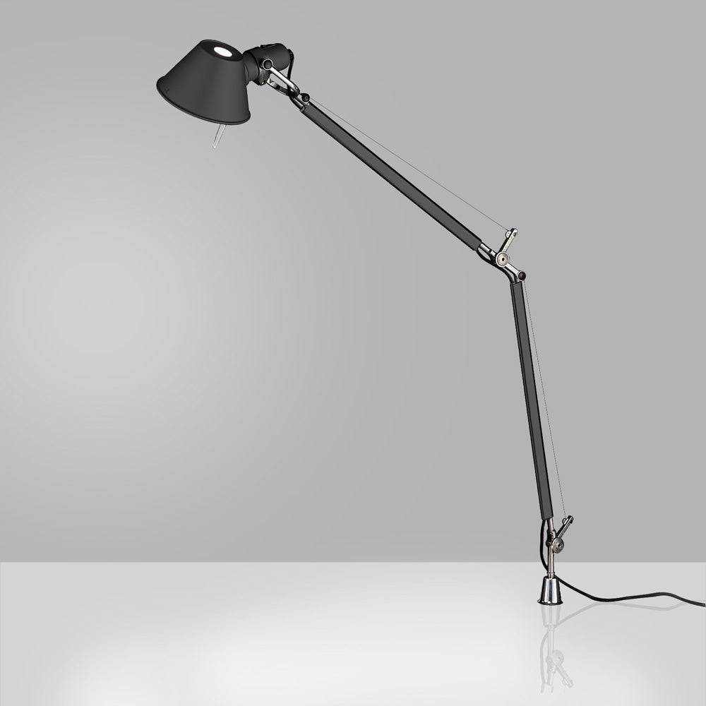 Artemide Tolomeo Max 60W E12 Brushed Copper Table Lamp W/Base