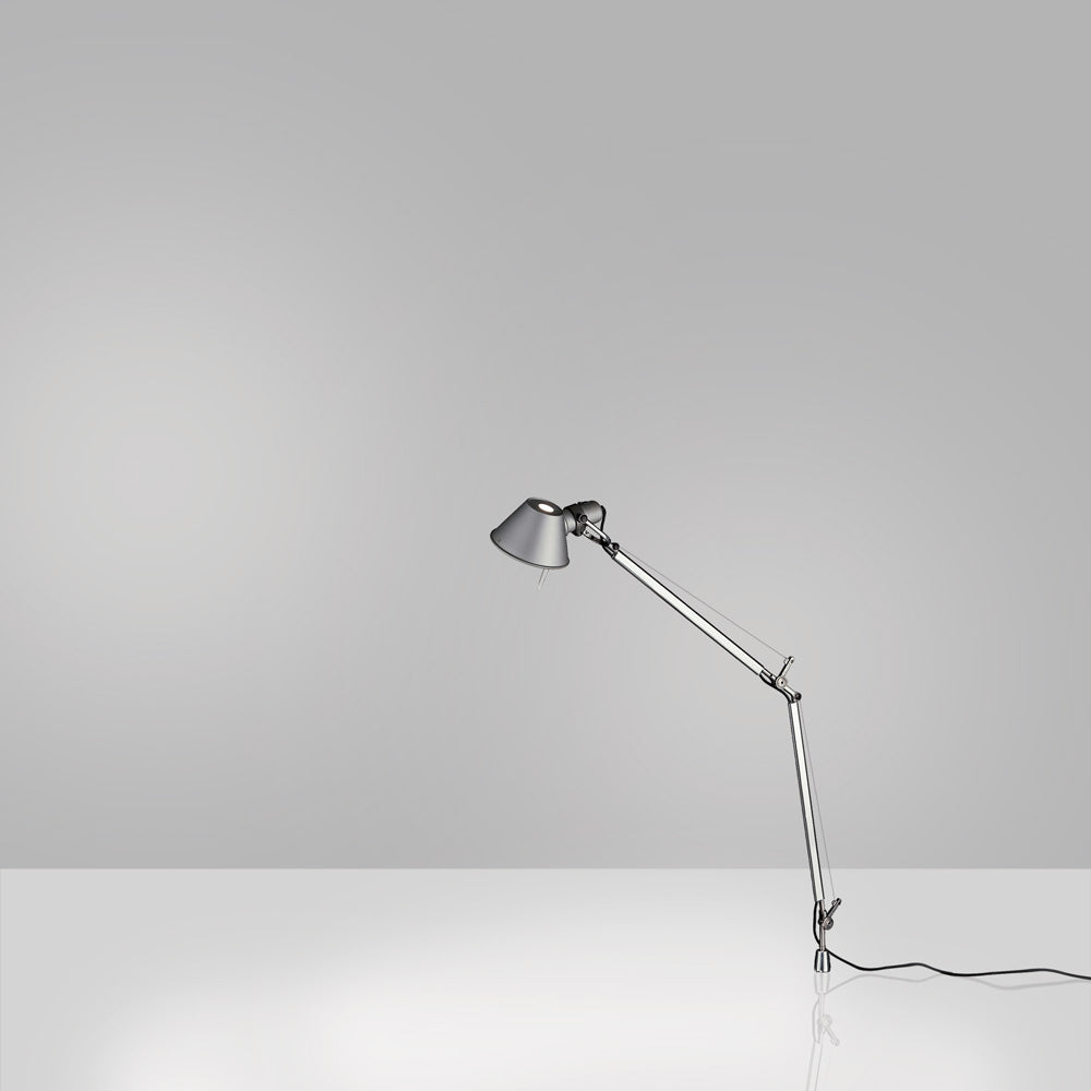 Artemide Tolomeo Max 60W E12 Brushed Copper Table Lamp W/Base