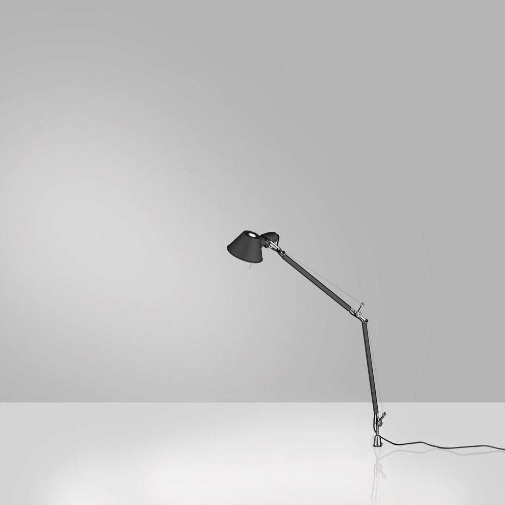 Artemide Tolomeo Max 60W E12 Brushed Copper Table Lamp W/Base