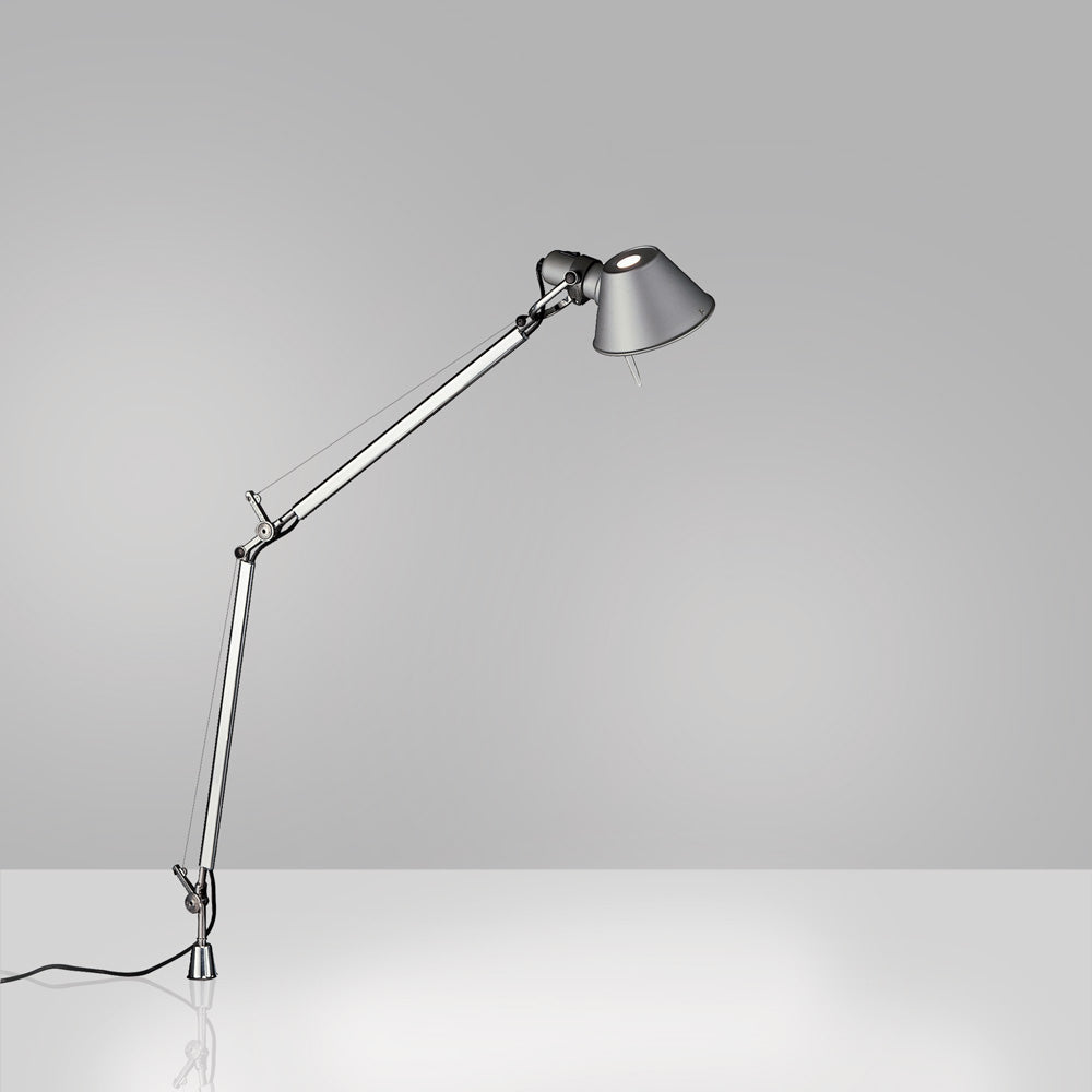 Artemide Tolomeo Max 60W E12 Brushed Copper Table Lamp W/Base