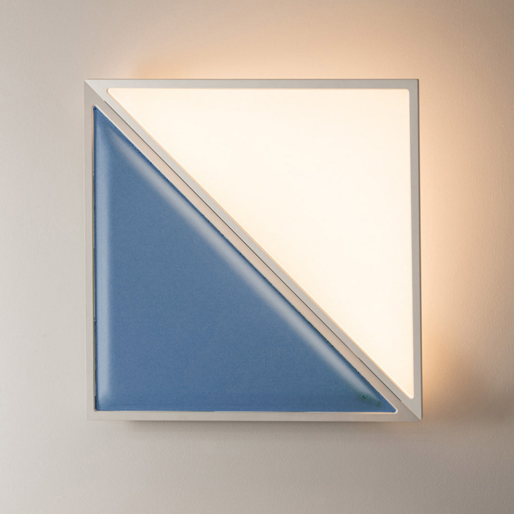 Artemide Flexia Light and Sound 48W 30K 90CRI 2-Wire/0-10V Dimmable HE Wall/Ceiling Light with White Frame & Canopy