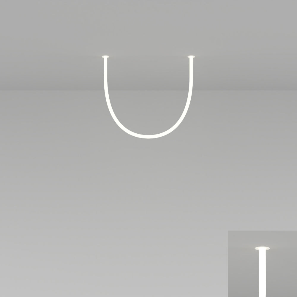 Artemide La Linea 40 98In (2.5M) LED White 24VDC Recessed Light