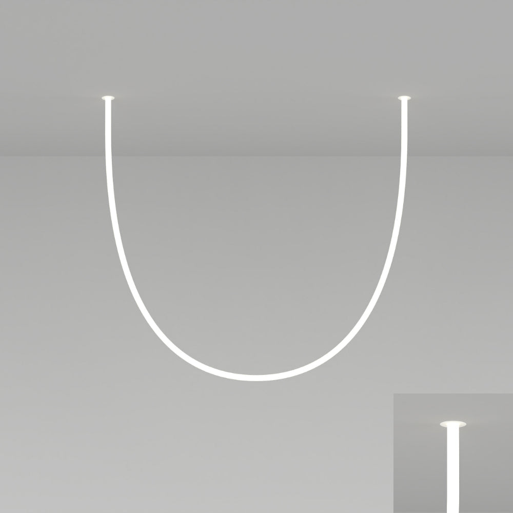 Artemide La Linea 40 98In (2.5M) LED White 24VDC Recessed Light