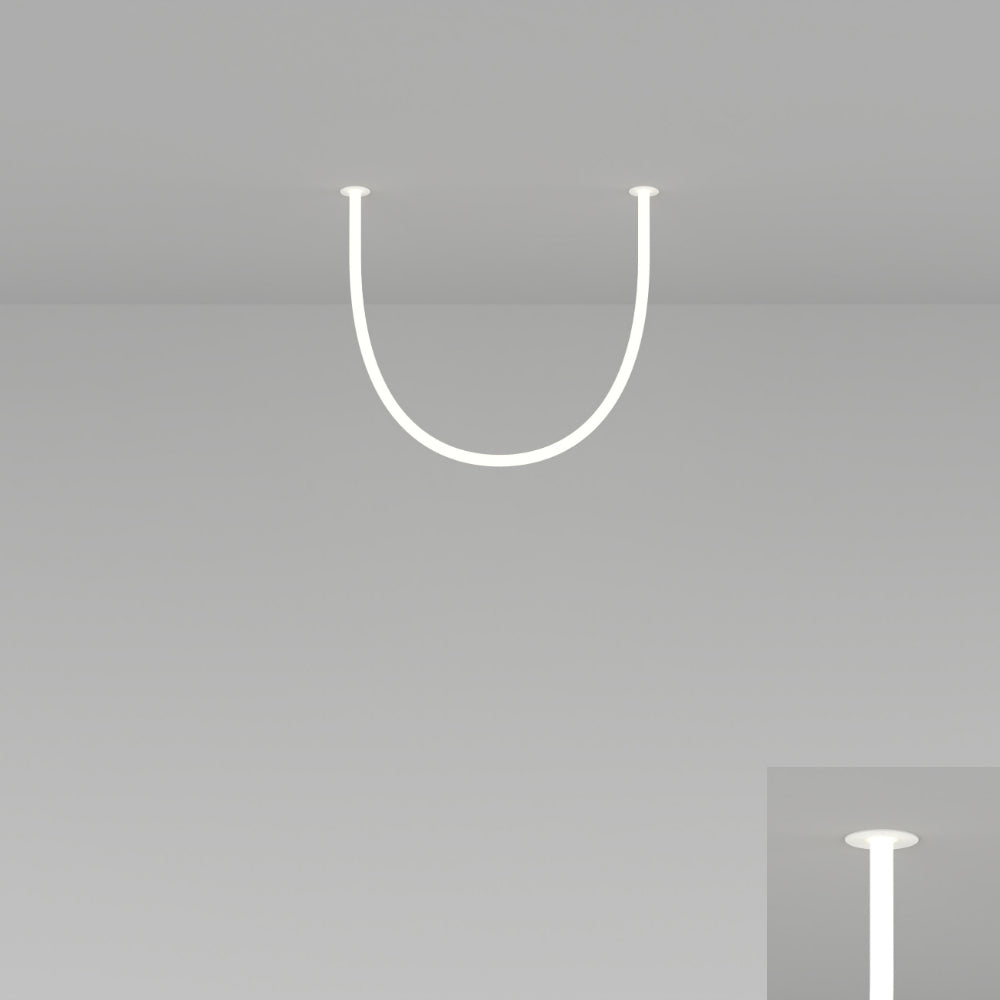 Artemide La Linea 40 98In (2.5M) LED White 24VDC Recessed Light