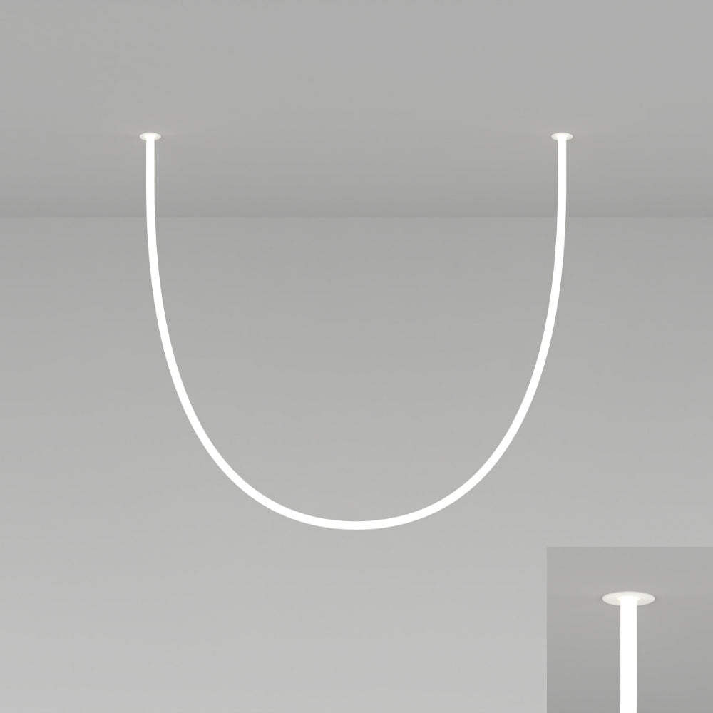 Artemide La Linea 40 98In (2.5M) LED White 24VDC Recessed Light