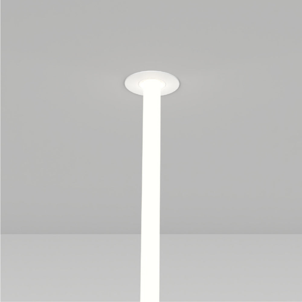 Artemide La Linea 40 98In (2.5M) LED 33W 30K 90CRI White 24VDC Vertical Recessed Light