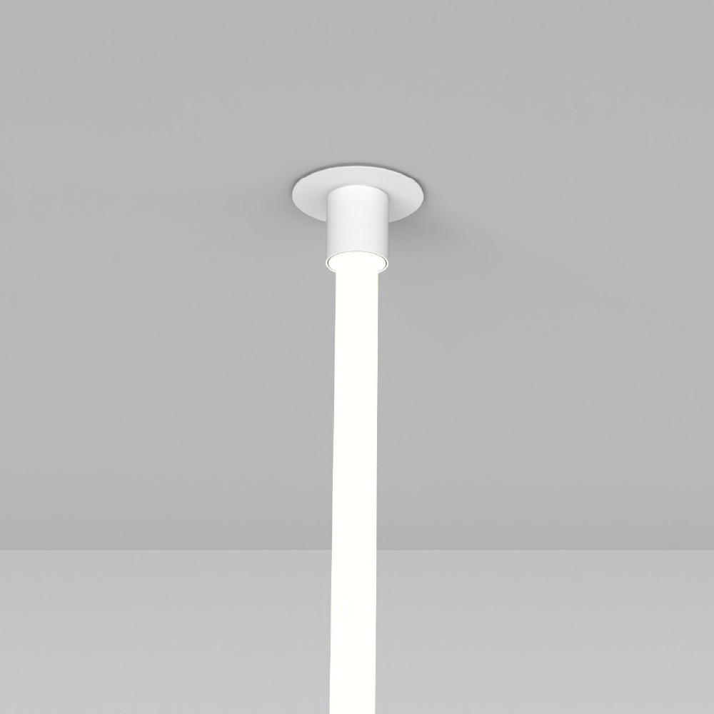 Artemide La Linea 40 98In (2.5M) LED 33W 30K 90CRI W/Surface Canopy White 24VDC Vertical Ceiling Light