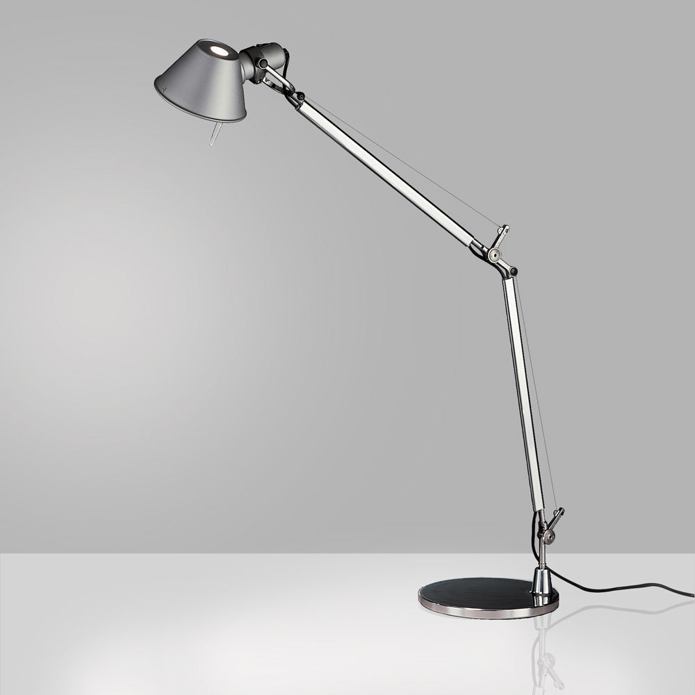Artemide Tolomeo Max 60W E12 Brushed Copper Table Lamp W/Base
