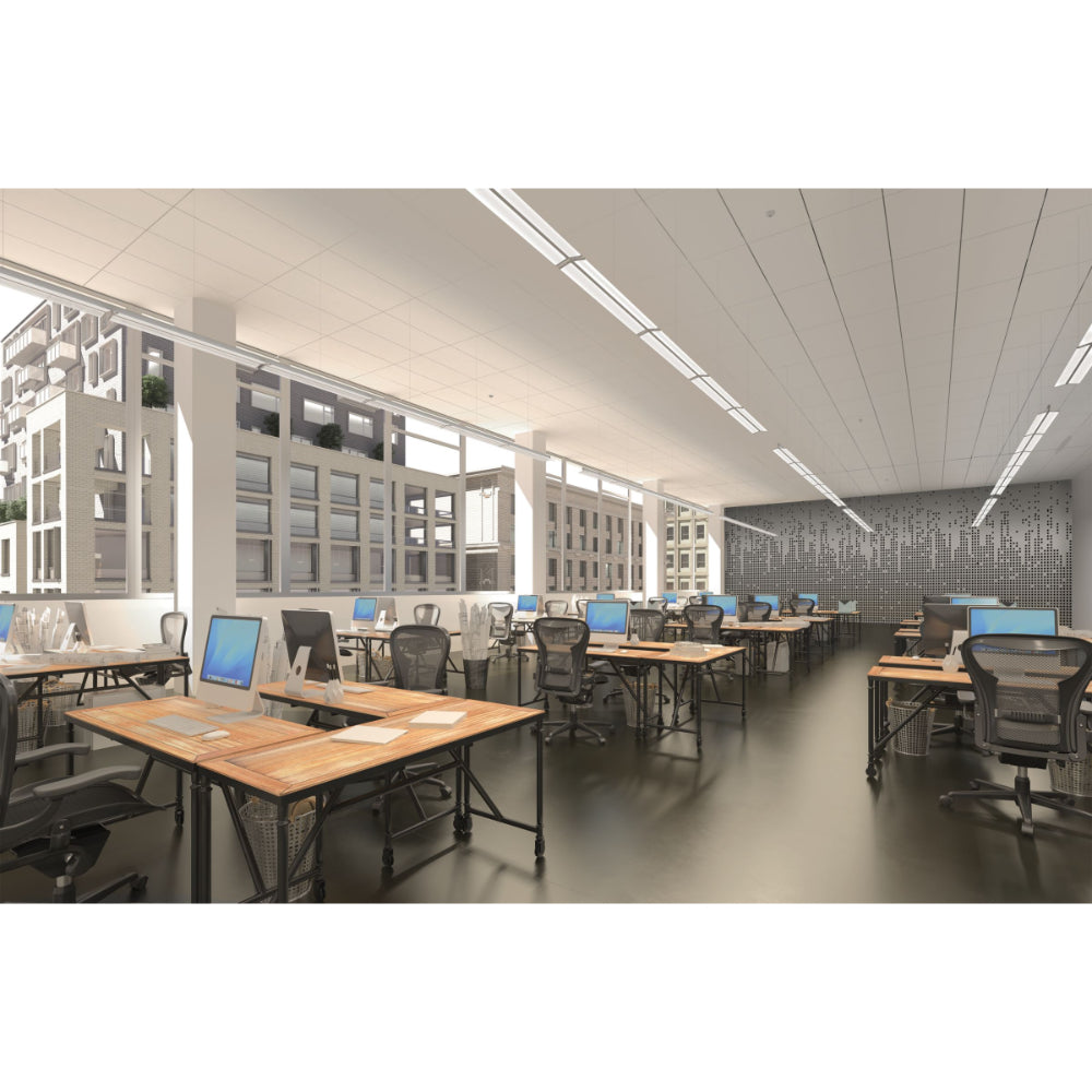 Neo Ray Converge Suspended Luminaire Linear Lighting Additional Image 2