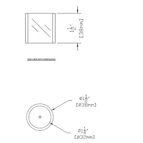 CopperMoon CM.4012 - Glass (Frosted) - Replacement Glass for CM.4012 Copper Path Light (Min Quantity 3)