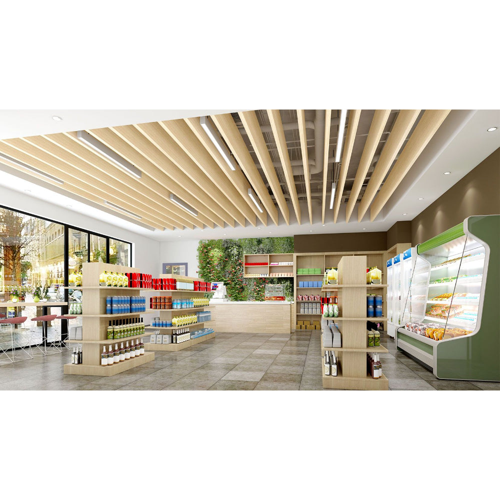 Neo Ray Define LED Acoustic Luminaire Linear Lighting Additional Image 4