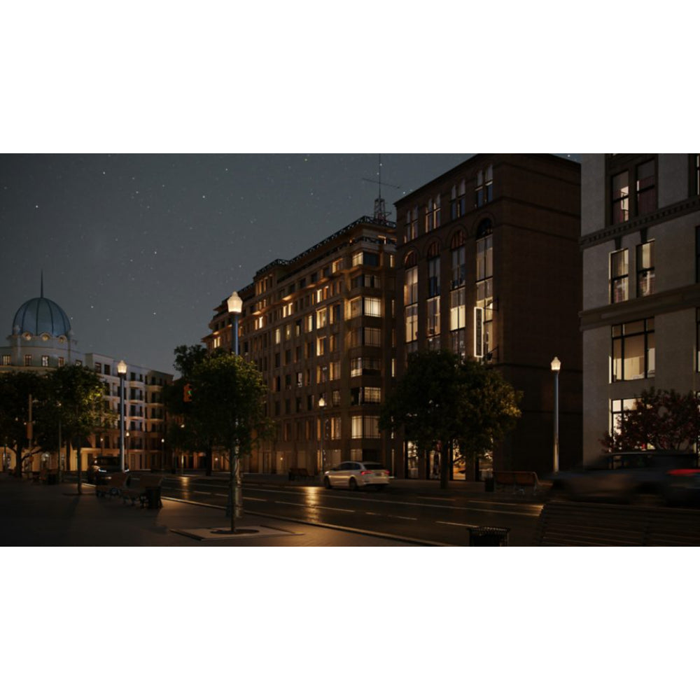 Streetworks Lighting Fairfax Decorative Post Top Luminaire Additional Image 4