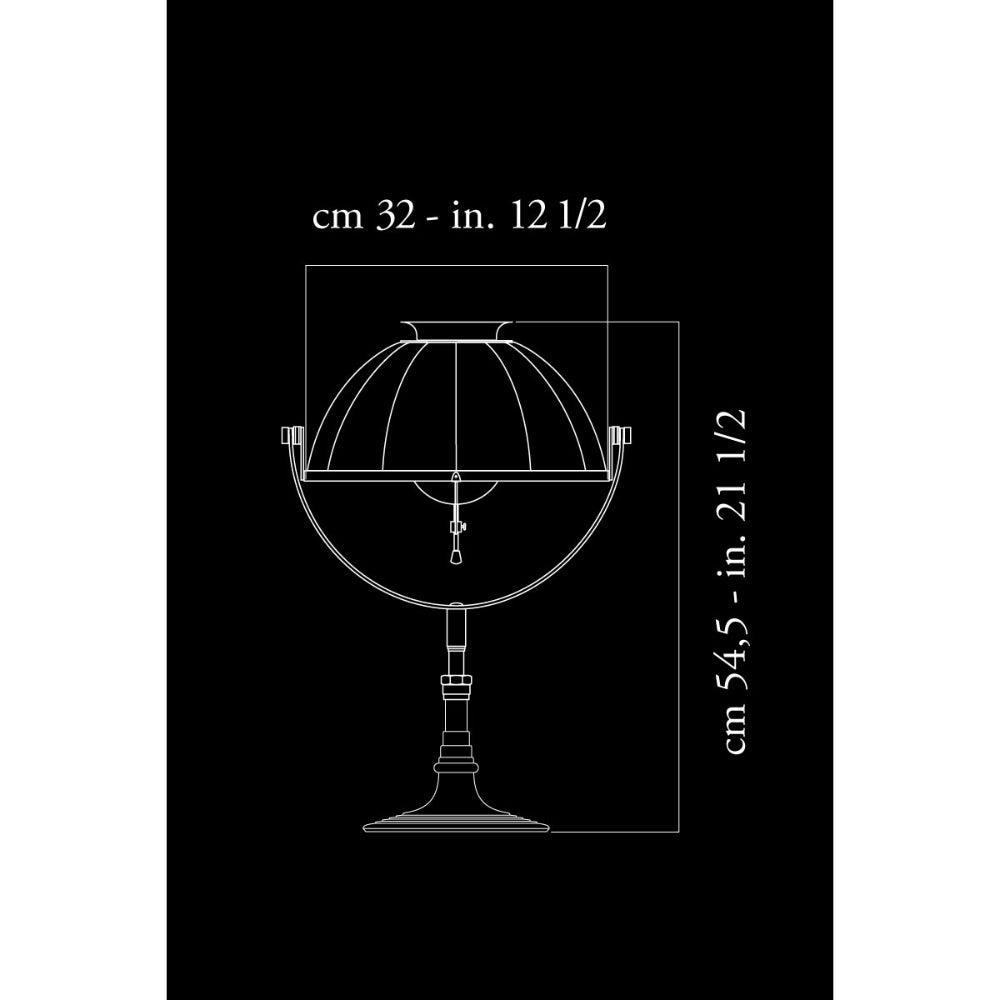 Fortuny Armilla Table Lamp Diffuser &Oslash; cm 32 (12 1/2")