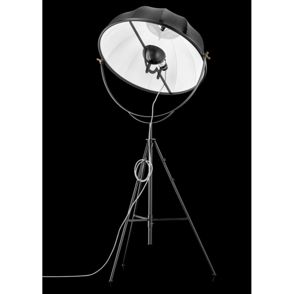 Fortuny Studio F65 Black Petite Floor Lamp