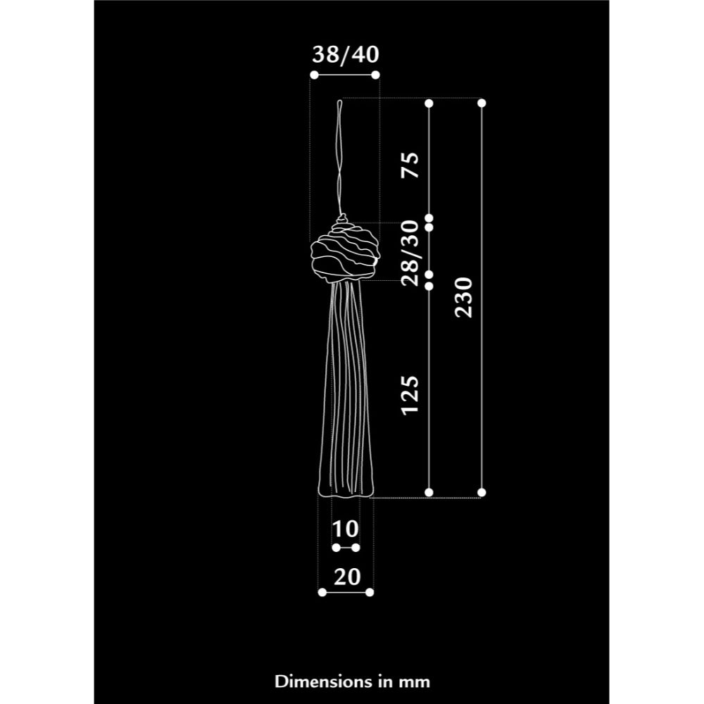 Fortuny Turbante Tassels Additional Image 1