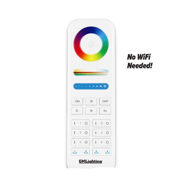 GM Lighting Hand Controlled Universal Remote Controller RF 1-5 Channel 3V