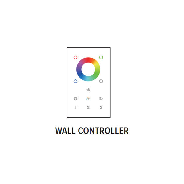 GM Lighting RGBW DMX512 Wall Controller