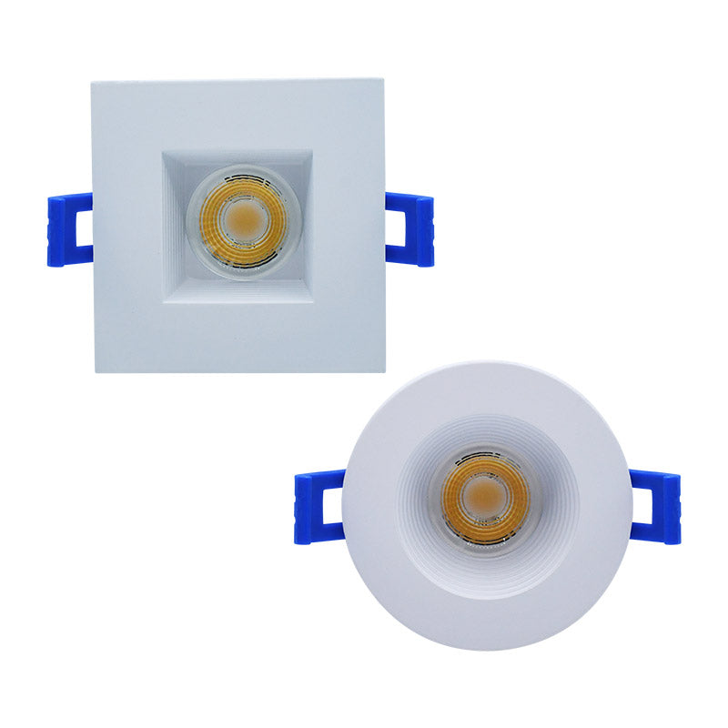 GM Lighting 120V MicroTask3 Mini IC Rated Recessed LED Downlight 