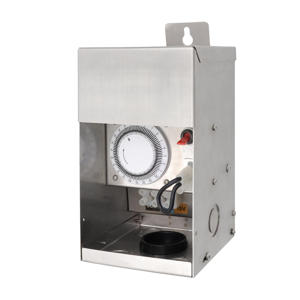 GM Lighting 12V 75W Transformer with Built-in Timer Additional Image 2