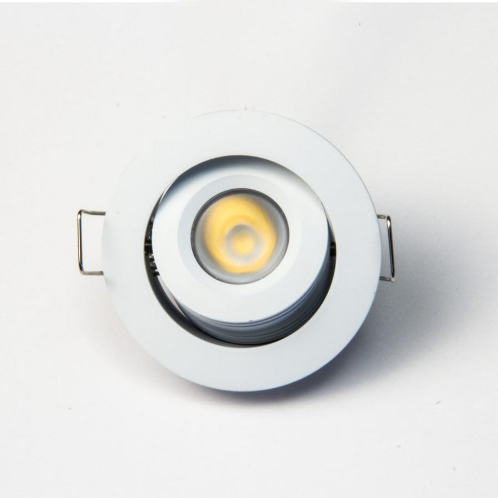 GM Lighting 12VDC Mini High Power LED Dimmable Recessed Adjustable Downlight Additional Image 2