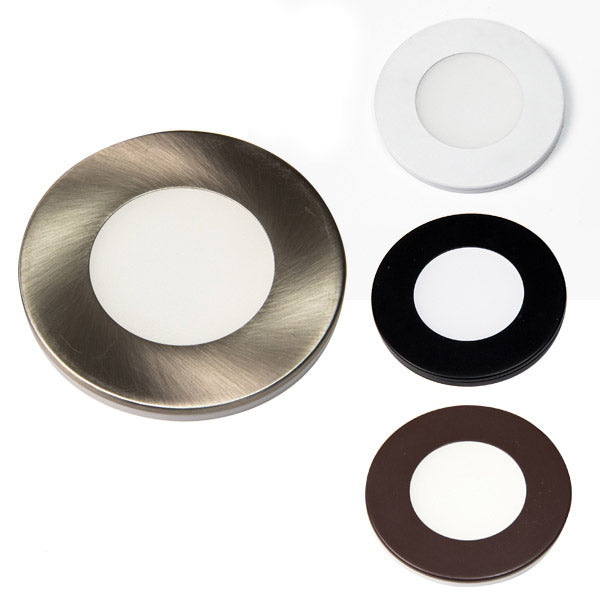 GM Lighting 24VDC Surface/Recess Mount LED Slim Puck 