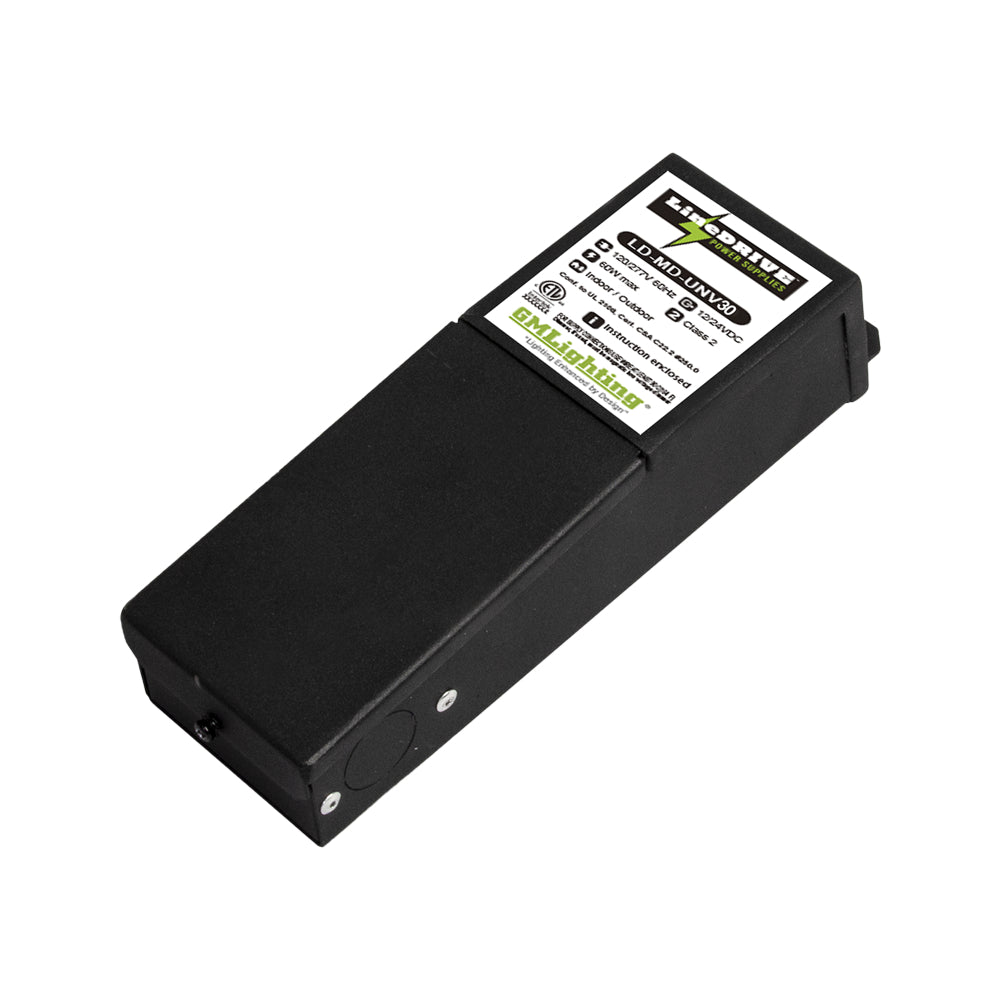 GM Lighting LineDRIVE 12VDC / 24VDC Magnetic LED Dimmable Power Supplies 