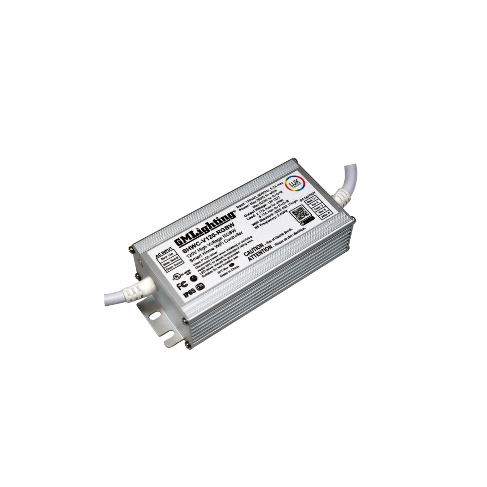 GM Lighting LUXcontrol&trade; Smart Vision120 RGBW WIFI 120V Controller 