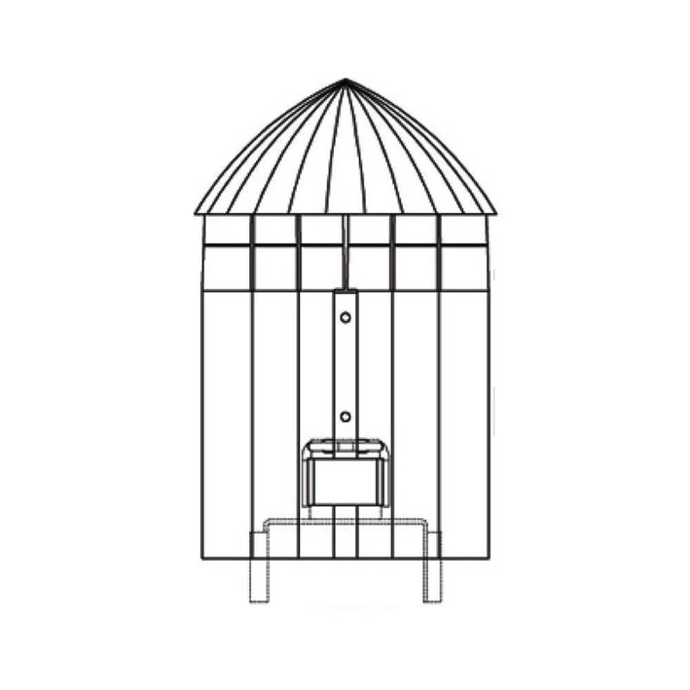 Hadco Urban House Side Cutoff Shields Poles and Brackets