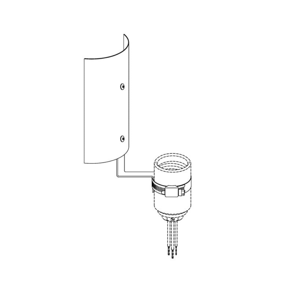 Hadco Urban House Side Cutoff Shields Poles and Brackets