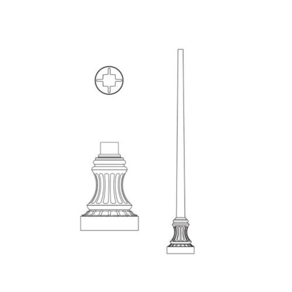 Hadco Urban P2000 Series Poles (P2025, P2060, P2061, P2063, P2065