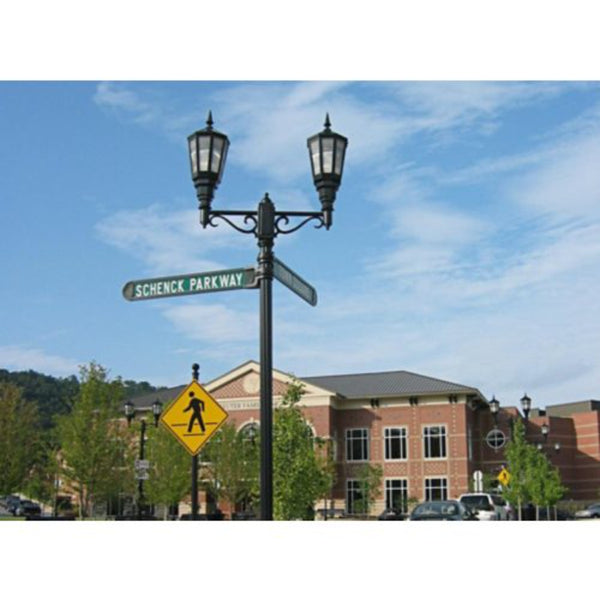 Hadco Urban Post-Top Fixtures - Hub Mounting Arms (PTH Series) Poles ...