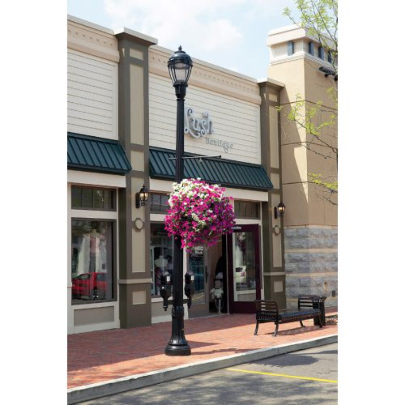 Hadco Urban Refractive post top with LumiLock LED (RL32 / RL52) Post Light