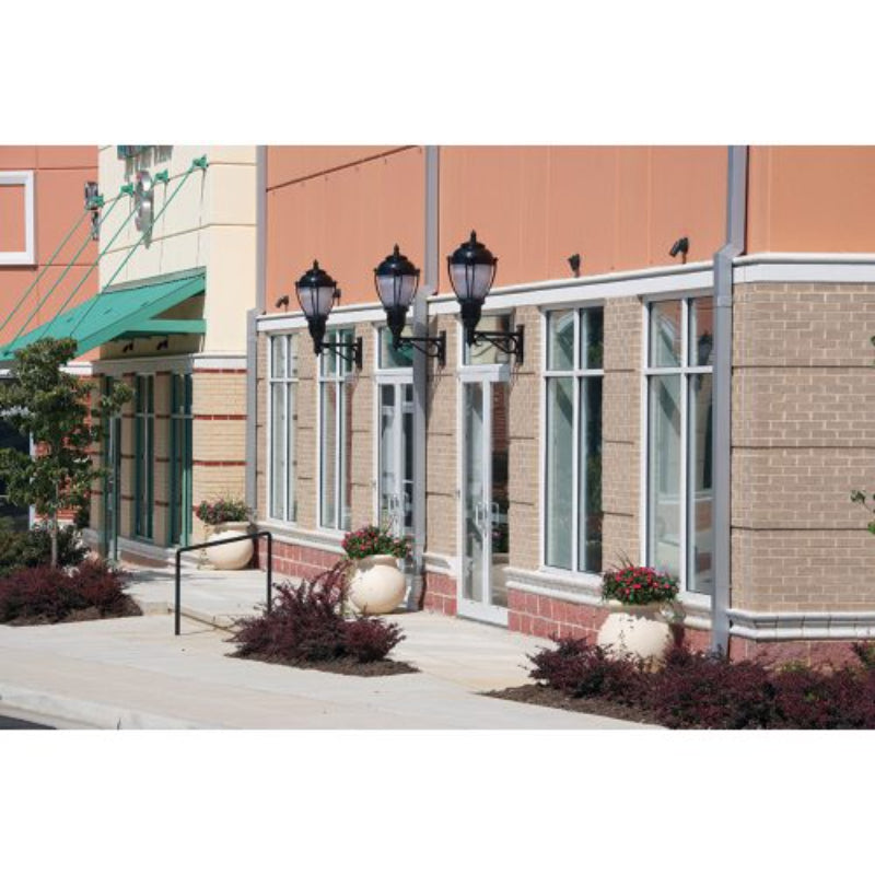 Hadco Urban Refractive post top with LumiLock LED (RL32 / RL52) Post Light