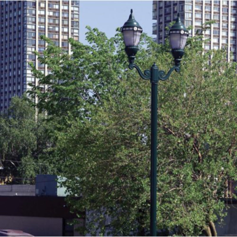 Hadco Urban Refractive post top with LumiLock LED (RL32 / RL52) Post Light
