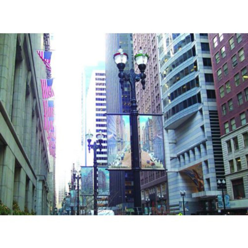 Hadco Urban Refractive post top with LumiLock LED (RL34/RL54) Post Light