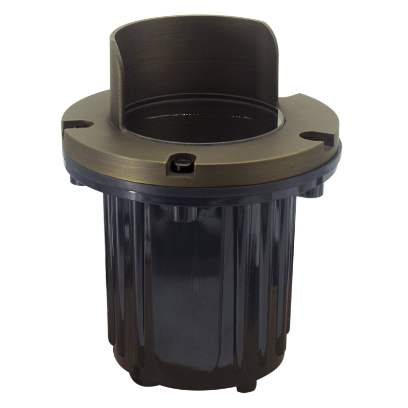 GM Lighting ILS In-Ground Open 5" Antique Brass Finish MR16 Lamp 8W Max on Gimbal Additional Image 4