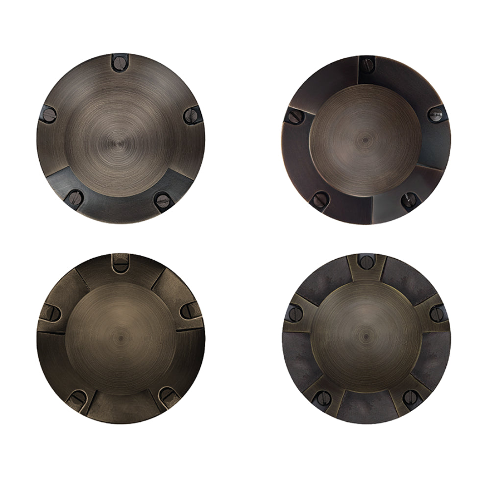 GM Lighting ILS In-Ground Open 5" Antique Brass Finish MR16 Lamp 8W Max on Gimbal Additional Image 9