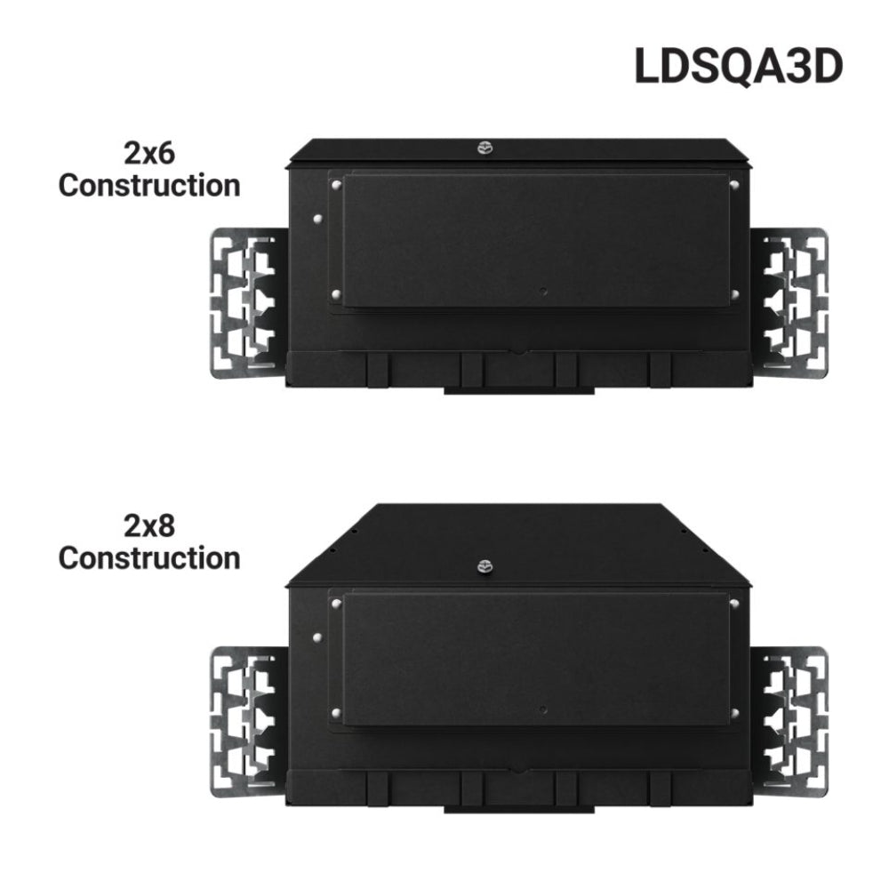 Portfolio Lighting LDSQA3D 3" Precision High Center Beam Square Adjustable Downlight Additional Image 1