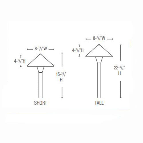Lightcraft Outdoor Universal Mica Opal Path Light 1